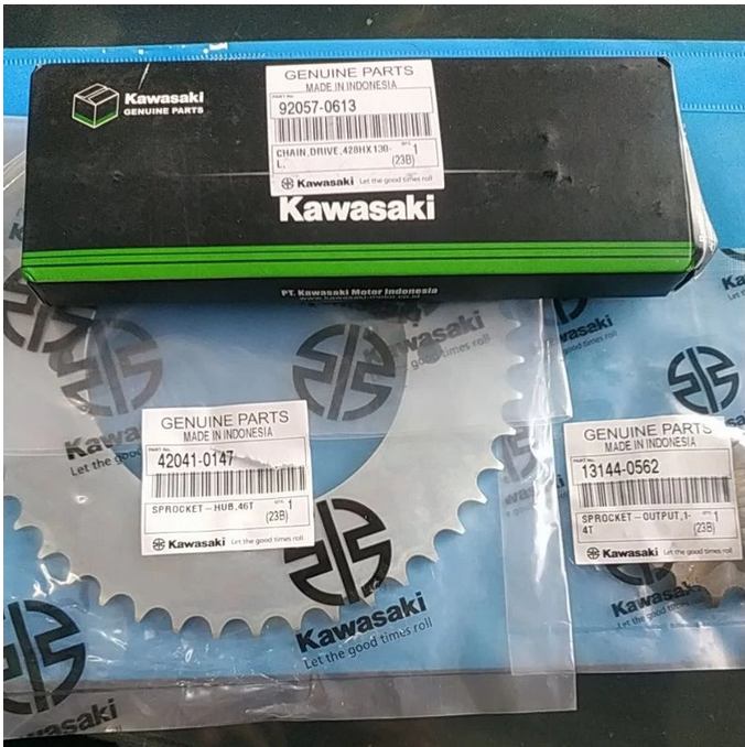 GEARSET KAWASAKI KLX150S CHAIN KIT P1005-0011